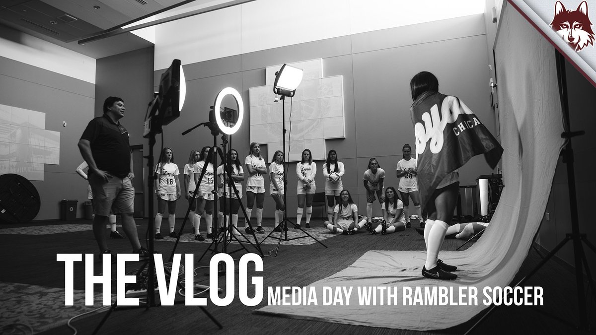 LoyolaRamblers's tweet photo. The Vlog Episode 2 is here, behind the scenes of @RamblersWSOC
&amp; @RamblersMSOC on their Media Day!

🔗 https://t.co/2fUXkgOnSH https://t.co/nYn0DrVsPD