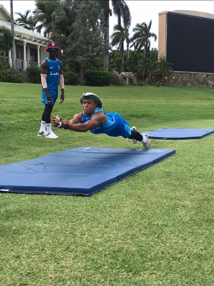 windiescricket's tweet photo. Diving into Monday work with the Under 19s!ππΎπ₯ Have a great week everyone! #WIRisingStars #JourneytoCWC #ItsOurGame https://t.co/JZYlL59yIo