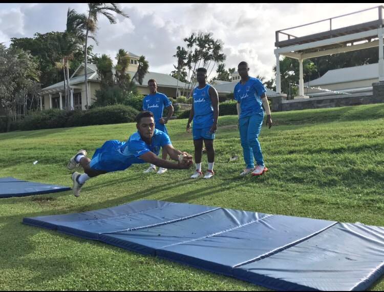 windiescricket's tweet photo. Diving into Monday work with the Under 19s!ππΎπ₯ Have a great week everyone! #WIRisingStars #JourneytoCWC #ItsOurGame https://t.co/JZYlL59yIo