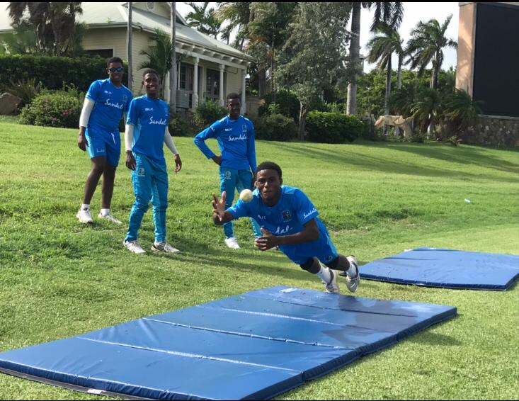 windiescricket's tweet photo. Diving into Monday work with the Under 19s!ππΎπ₯ Have a great week everyone! #WIRisingStars #JourneytoCWC #ItsOurGame https://t.co/JZYlL59yIo