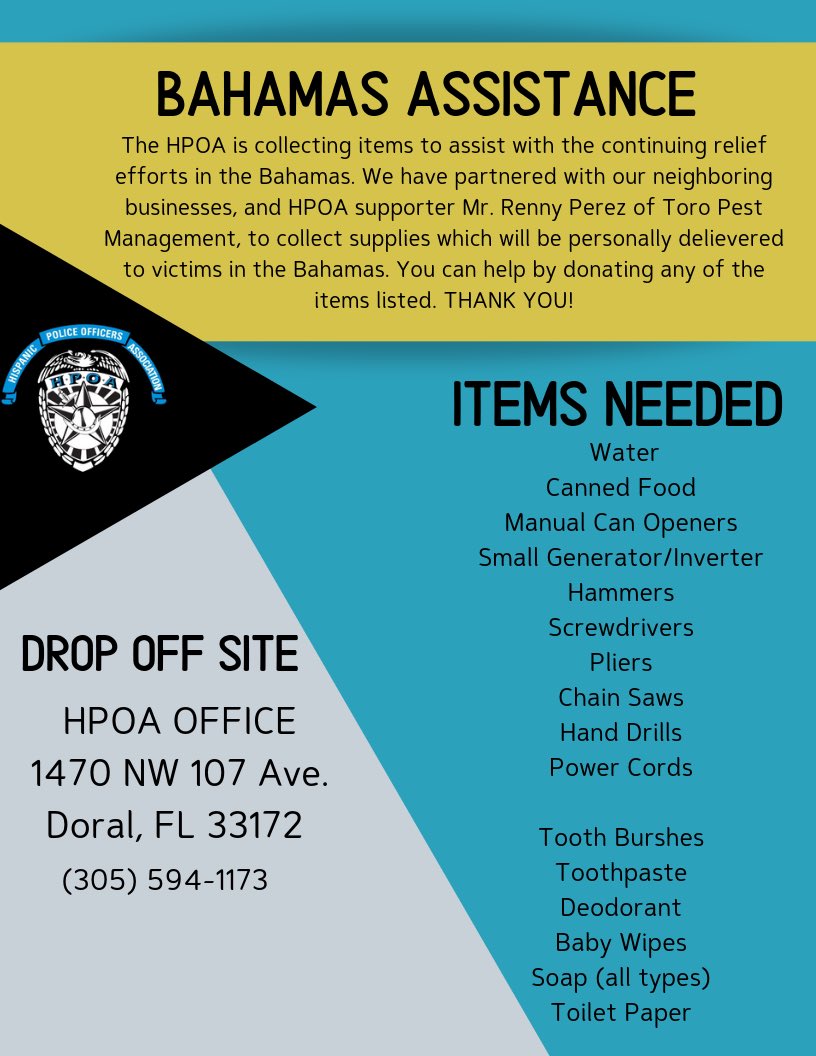 Hispanic Police Officers Association (@hpoa_dade) on Twitter photo 