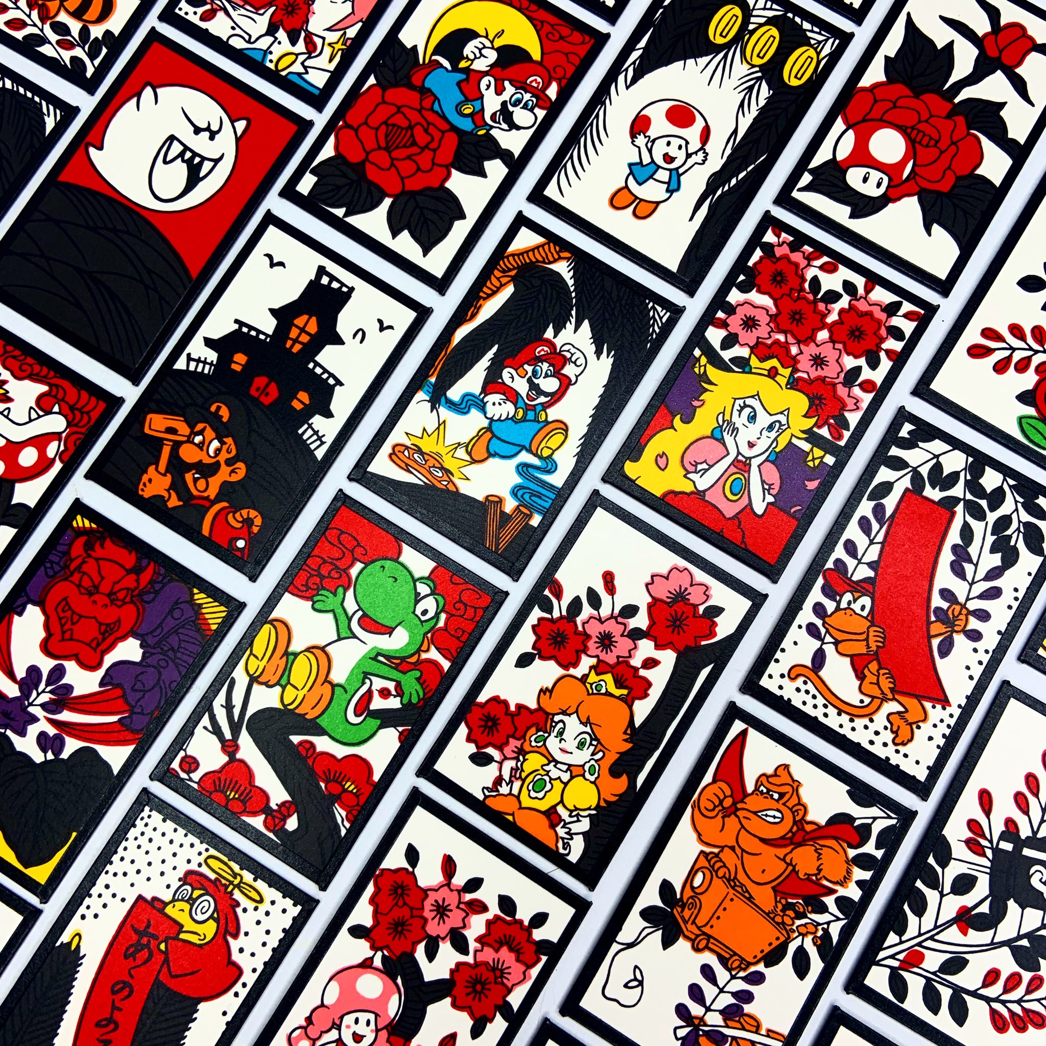 Карты ханафуда. Ханафуда Nintendo. Nintendo Hanafuda Cards. Nintendo карты ханафуда. Японская колода ханафуда.