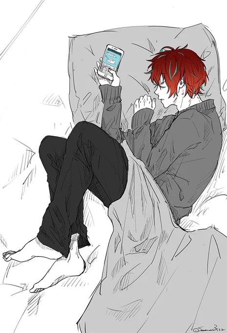 #繋がらなくていいから俺の社畜を見てくれ

おさななニコイチみたいに描いてるから、思ったより?ソロなかった…! 
