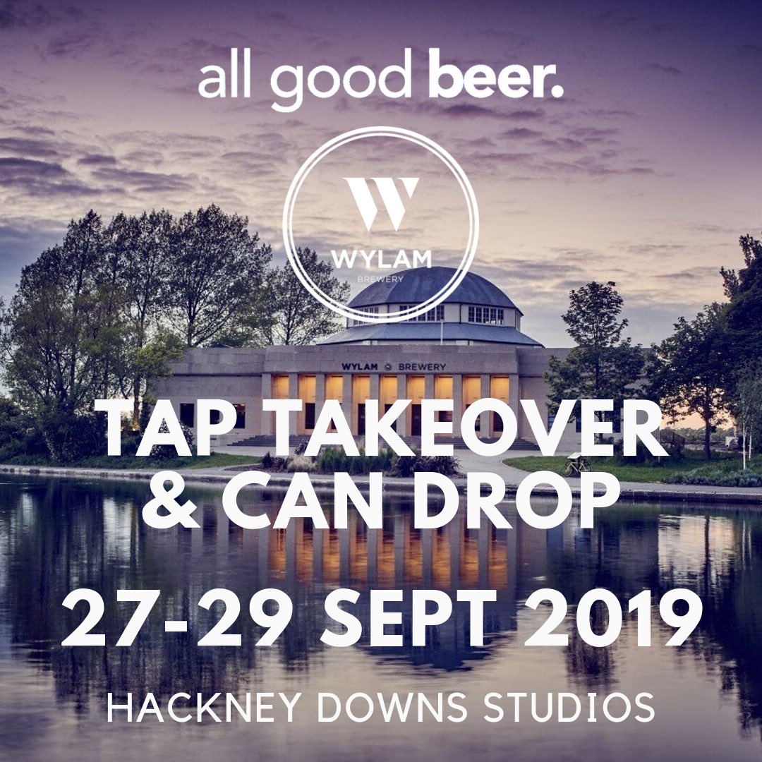All_Good_Beer's tweet image. Our friends @wylambrewery are sending us lots of new releases and we’d love you to join us and help drink them! Some of the team will be in town on the Friday evening and we all know they’re a reet good laugh!
-
Food will be available from our new neighbours @wahdee_london 👌