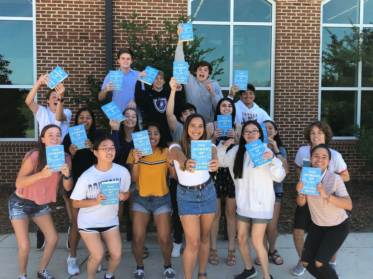 Hi, <a href="/melindagates/">Melinda French Gates</a>. 21 <a href="/CHSJaguars/">Carrboro High School</a> students are coming to NYC for the opening week of UNGA. They are terrific--curious about data, passionate about refugees and interested in so many global issues. We're reading your book and would love 20 minutes of your time. Any chance? Thanks!