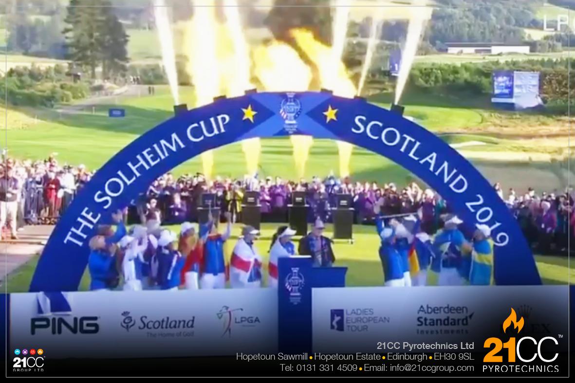 21CC_Group's tweet photo. We had an awesome time providing pyrotechnic effects at this years The Solheim Cup at Gleneagles. Congratulations to all the incredible players that took part in this years event. What an incredible event to be a part of!
#SolheimCup #21CCpyro #MakeItAnEvent #Eventprofs https://t.co/1Cb64WmKyR