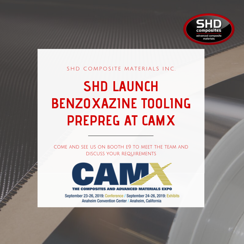 We will be launching our Benzoxazine Tooling Prepreg as part of our range of products offered by SHD Composite Materials Inc. at <a href="/the_CAMX/">CAMX - The Composites and Advanced Materials Expo</a> next week. Come and see us on Booth E9 to discuss your requirements. 

shdcomposites.com/news/shd-compo…

#us #benzoxazine #tooling #CAMX #composites