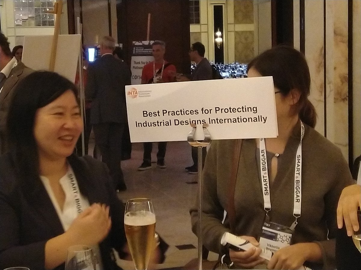 INTABrussels's tweet photo. Wrapping up Day One: networking cocktail over various #TrademarkLaw #IPR topics! #INTATMAP @INTA https://t.co/1ELtE4xgBk