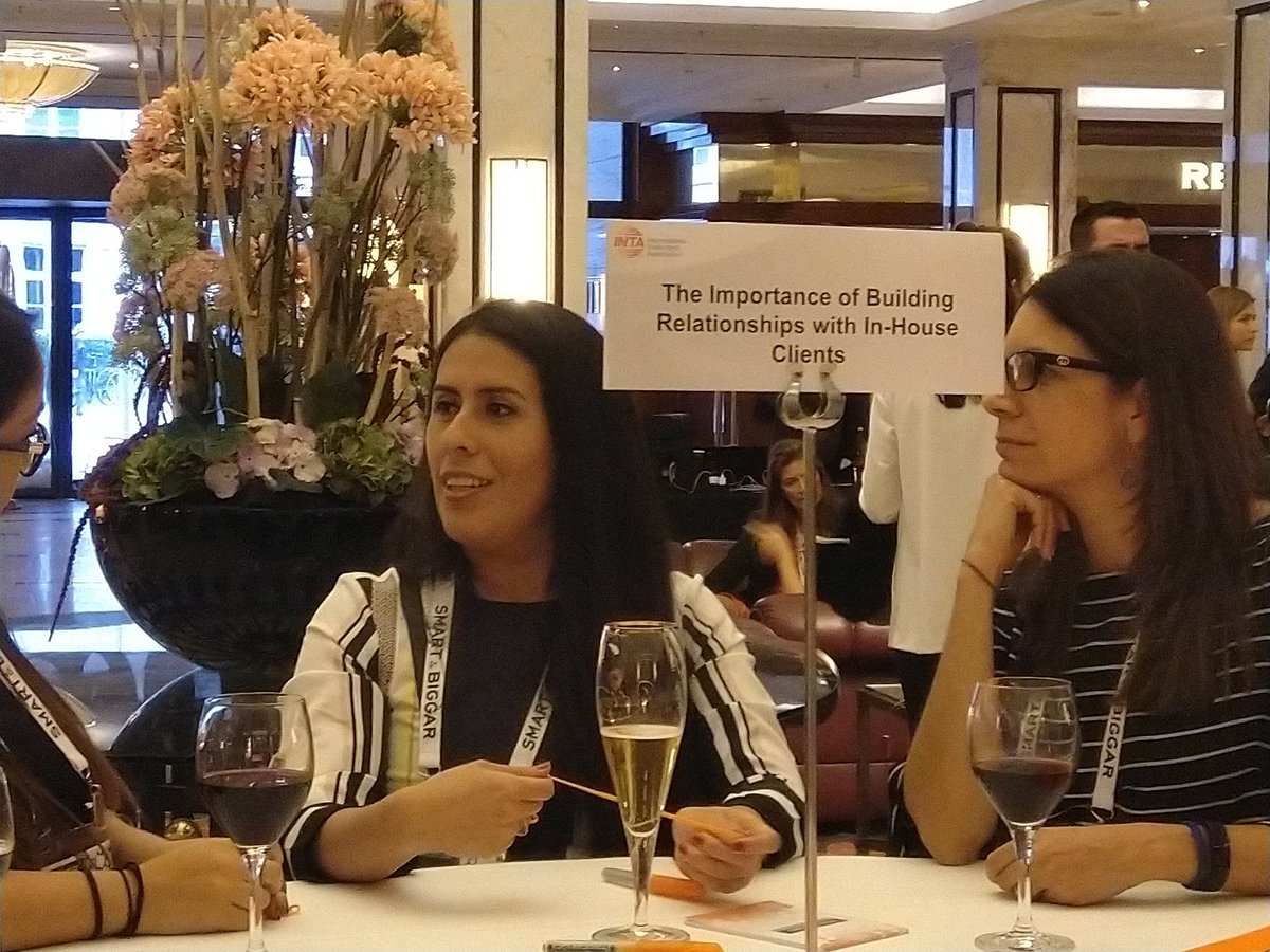 INTABrussels's tweet photo. Wrapping up Day One: networking cocktail over various #TrademarkLaw #IPR topics! #INTATMAP @INTA https://t.co/1ELtE4xgBk