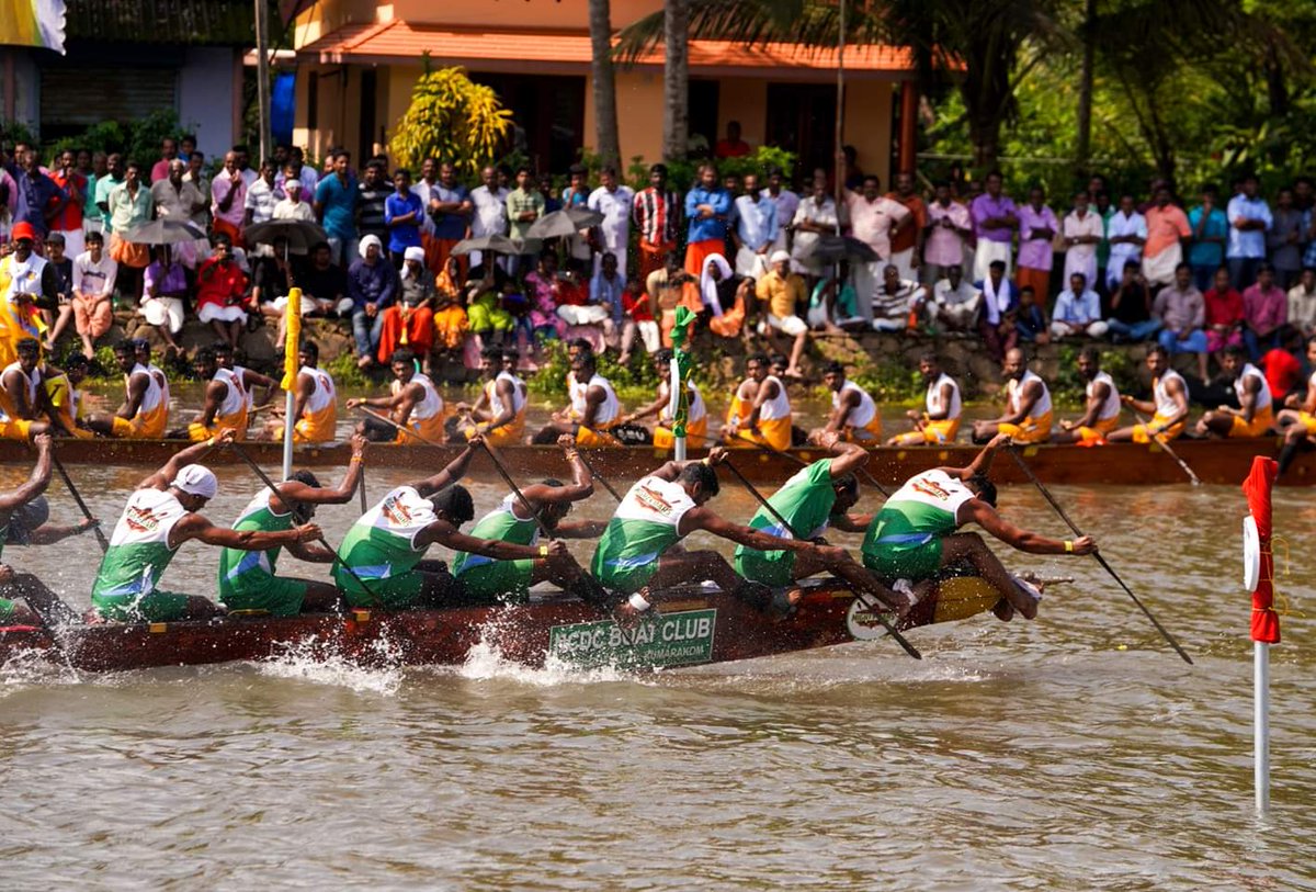 cbl_kerala's tweet photo. Race Day 3 of the #ChampionsBoatLeague saw thousands gather at Karuvatta in Alappuzha in a festival-like atmosphere that delivered a dose of high-speed action. Follow the link to know more about the race stats and details for the upcoming races: https://t.co/qG6k2CwH70

#CBL2019 https://t.co/P8rAWelYut