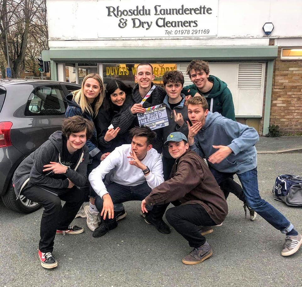 FilmProd_UoG's tweet photo. Our 3rd grad film is @HardAsNailsFilm! After putting on nail varnish to support his little brother who's being bullied, Dewi finds he has to battle hostility in his rugby team. Crew: Tomos James, Louis Reeves, Andrew Owens, Thirza Alcaraz Stapleton, Matt Mulcahy, James Hargreaves https://t.co/qgkkLrmcJM