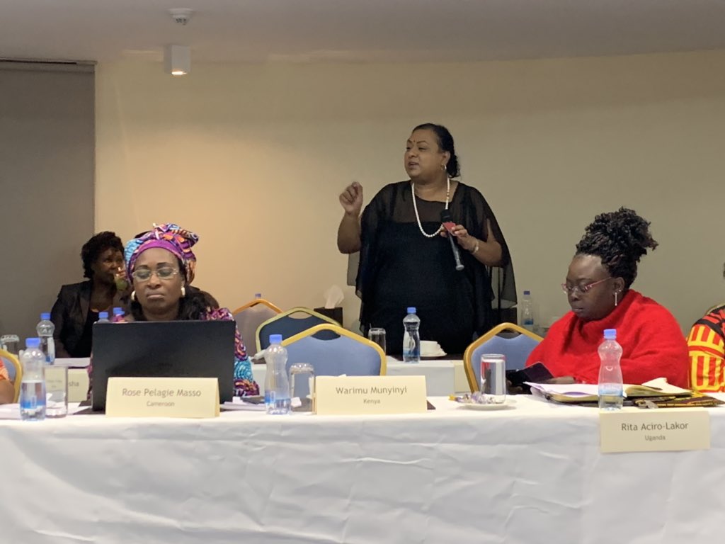 nuongfaalong's tweet photo. What's patriarchy? We give it life and we can kill it. 
Apartheid and Slavery were huge and we dealt with them, what makes you think you can't defeat patriarchy? 
-Kubi Rama, South Africa. @fidakenya @commonwealthorg 

#12WAMM #CommonwealthWomen #NavigatingParity #FIDA https://t.co/PEXzinCdRr