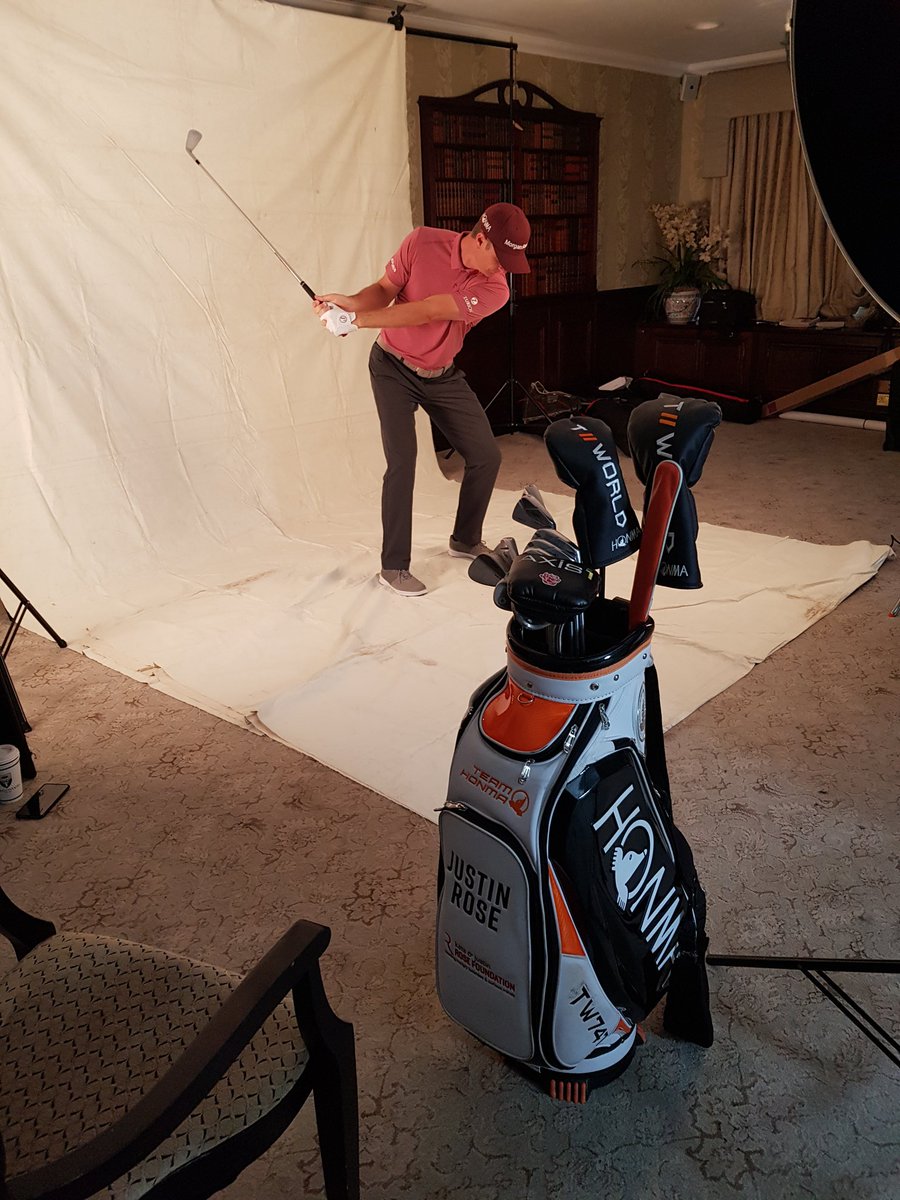 GolfMonthly's tweet image. Thanks @JustinRose99 for your time this afternoon @FoxhillsSurrey. Some great content coming soon! @honmagolfEU