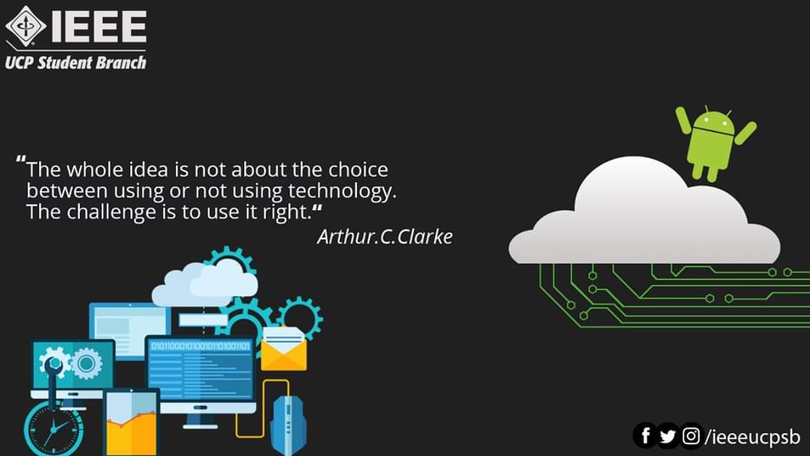 ieeeucpsb's tweet photo. "The whole idea is not about the choice between using or not using technology.
The challenge is to use it right"
.
#IEEEUCPSB #UCP #IEEE #science #Tech #student #knowledge #challenge  #technical #2k19 #post   #international #intelligence #choice #idea #right #Pakistan #IT #lahore https://t.co/eOB22sGZY2
