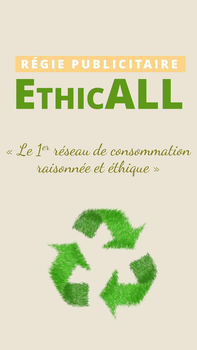 EthicAllAds's tweet photo. Découvrez @EthicAllAds un projet de régie publicitaire axée sur l'éthique, le développement durable, les produits &amp; services #vegan #végétarien
Associations, professionnels &amp; futurs entrepreneurs, remplissez ce formulaire de 3min pour soutenir le projet :
https://t.co/ee74w3iEX0 https://t.co/KAAkmNs2qv