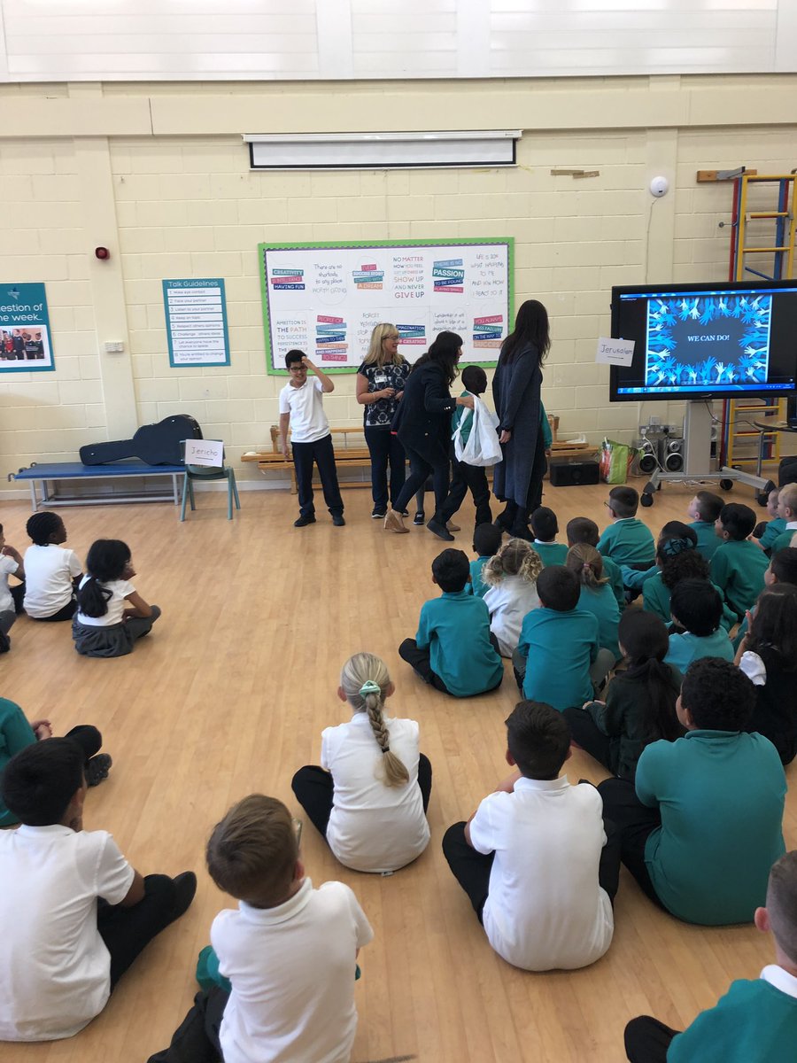 ColeridgeSchool's tweet photo. It was amazing to have @AoGHopeChurch into school this afternoon to lead assembly to focus on helping one another. Watch this space for more information on a helpful deed we will be participating in. Thanks for your continued support. #greatassembly #importantmessage https://t.co/N6zvVbvYjK