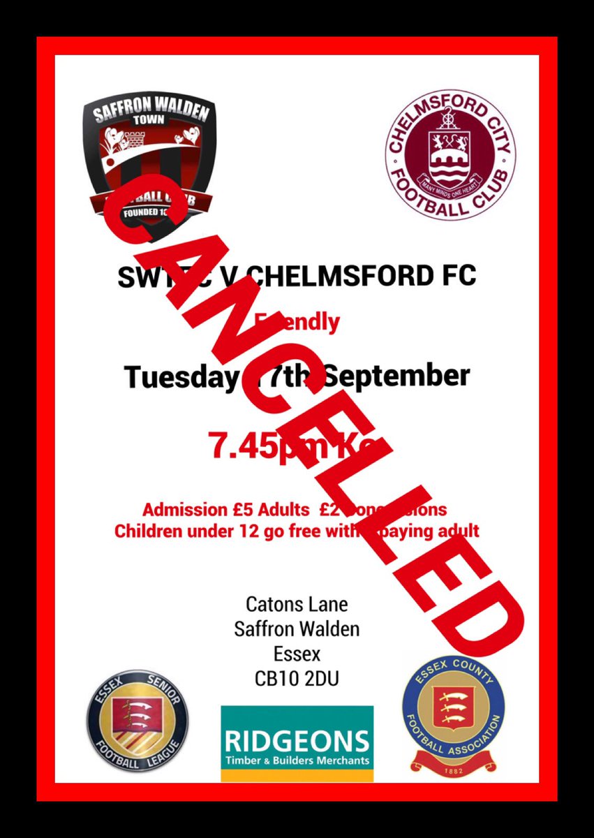 Saffron Walden Town On Twitter