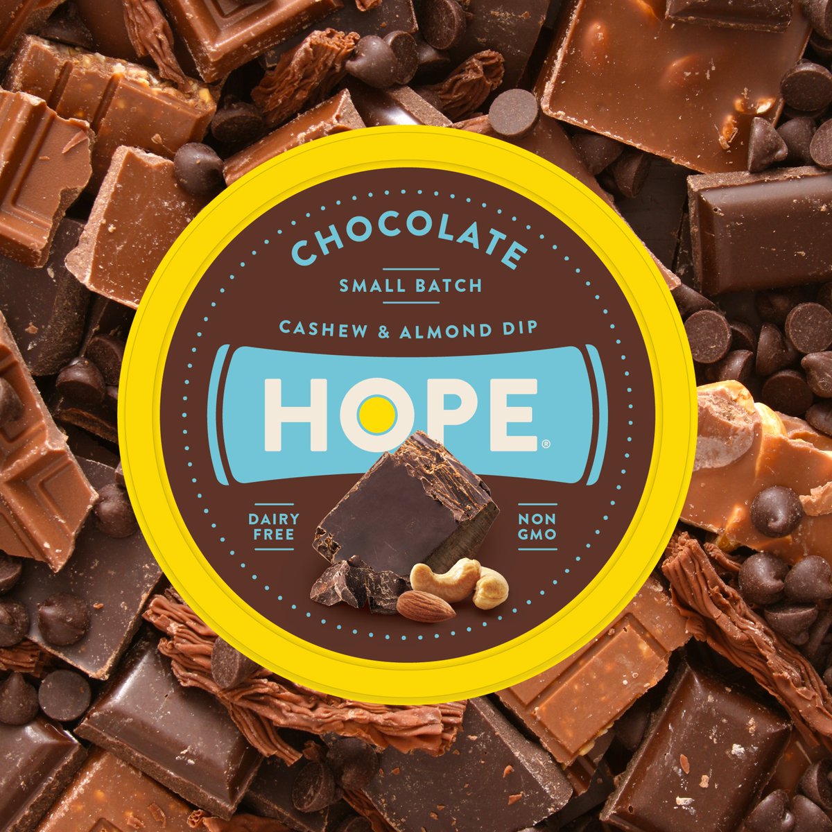 With a blend of small batch organic cocoa, creamy cashews, and delicious almonds - along with lower sugar and less processing than most of those other chocolate spreads out there. #hopegoesnuts #chocolate #foodie #yum #dips #foodie #healthytreat #chocolatelovers #chocolatelove