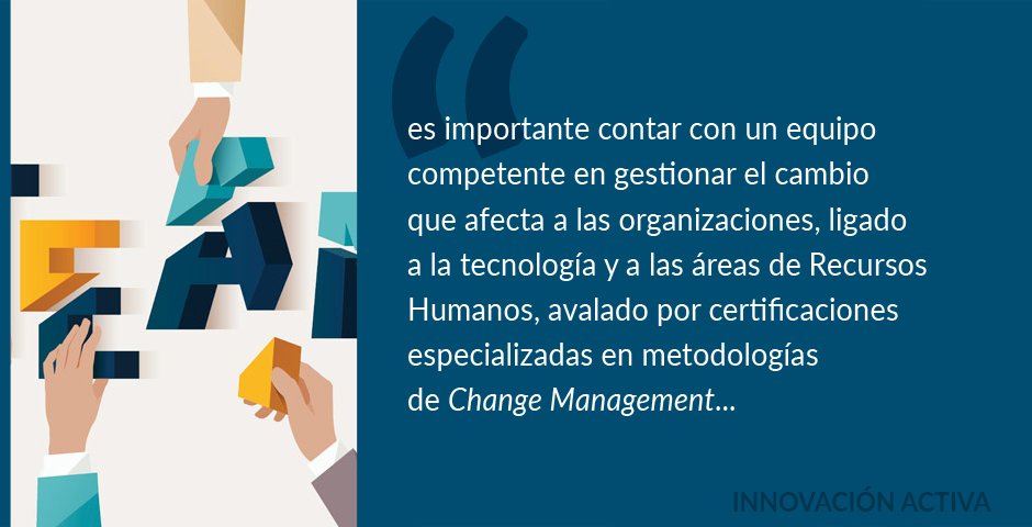 inetum_es's tweet photo. ¿Qué ejes permiten la evolución de cualquier entorno laboral hacia una cultura en la que el empleado se sienta confortable en un entorno de cambio continuo? Post de Ángela Sánchez-Paus sobre #gestióndelcambio: personas y tecnología.
https://t.co/f4Uk7nEso4
#iecisaBlog @iecisa https://t.co/DUFZtaSesi