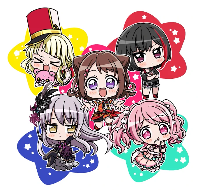 バンドリのフィルムライブ観てきて、とてもエモかったので描きました 