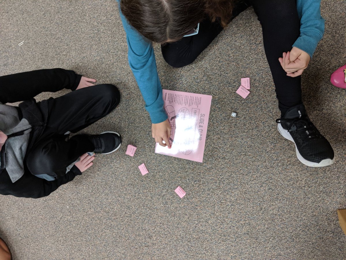 Getting ready for our first math test!! Working with partners and talking out the answers!  @cms_grizzlies