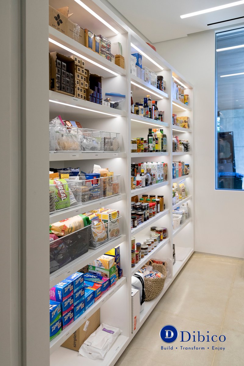 HomeAdvanced's tweet image. Makes me hungry just looking at this pantry where we added the @lutronelectronics Lighting controls so you can always find what you are looking for.
#HOBI2018
@dibicoinc
