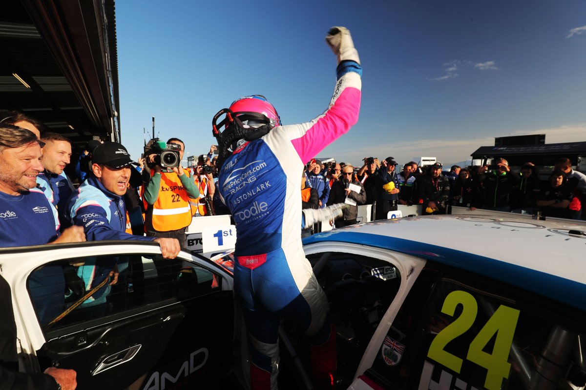 Howden_UK's tweet photo. And he's done it!

Jake Hill takes dominant maiden #BTCC victory in the final race at Knockhill.

From all of us at Aston Lark, A huge congratulations to Jake and the whole TradePriceCar Race team.

#Sponsored #driver #Victory #AstonLark #Proud https://t.co/2DNjzH8Df0