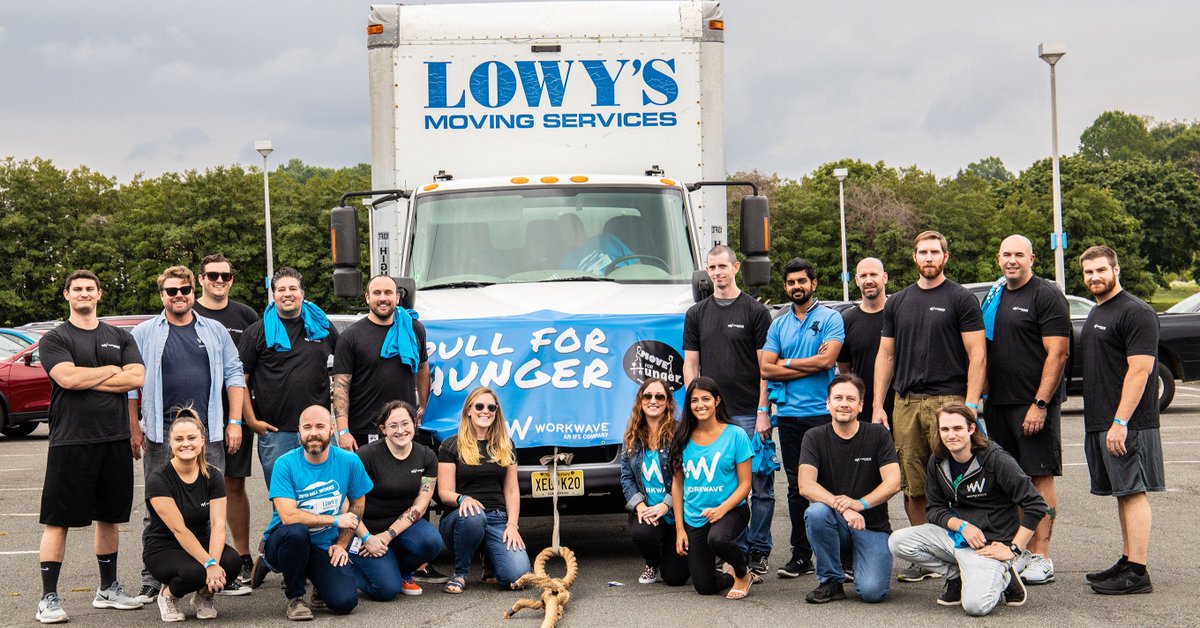 ServManSoftware's tweet image. We were so proud to be the sponsor for the #BellWorks Truck Pull last week, benefiting Move For Hunger and helping to raise more than $11,500 in one afternoon to support hunger relief and food rescue programs! 

#workwavecares #lifeatworkwave #workwave #bellworksgivesback