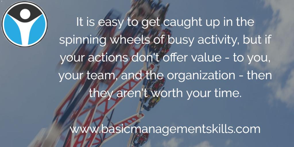 managebasics's tweet photo. Don't get caught up spinning your wheels. Learn to put a purpose behind your actions. #purpose #action #goals #management #leadership #managementskills https://t.co/jI0DQxecZz