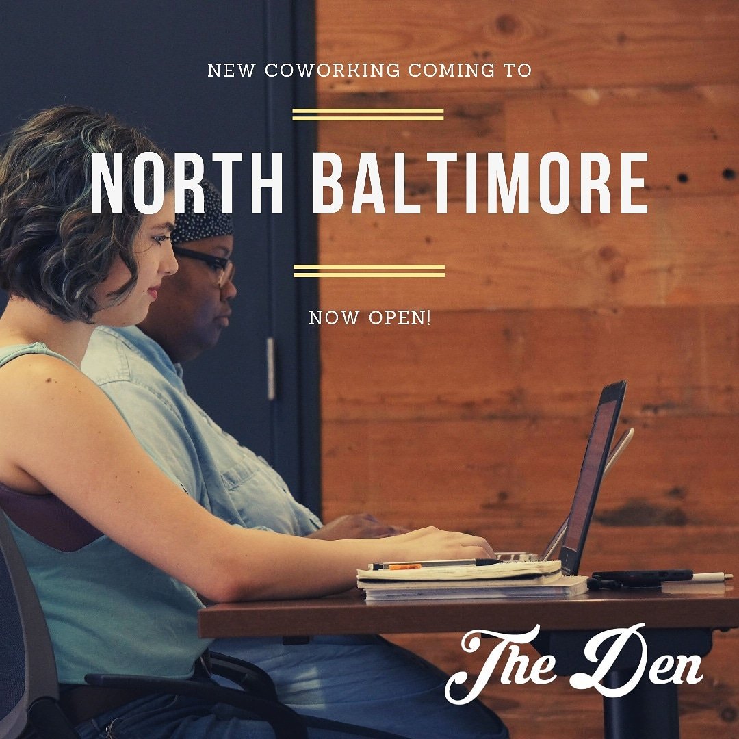 DenBaltimore's tweet photo. Come visit us at https://t.co/gAylZcsVkW 

#monday #mondaymotivation #coworking #aboutcoworking #news #coworkingnews #baltimore #baltimorecoworking https://t.co/bef55VrBwv