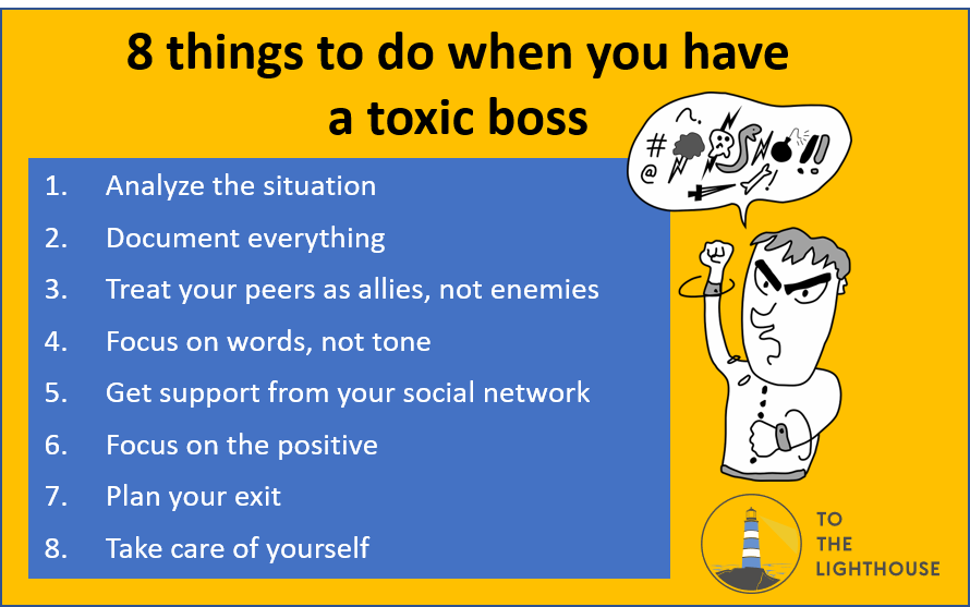 How to Deal With A Toxic Boss (Until You Can GTFO)