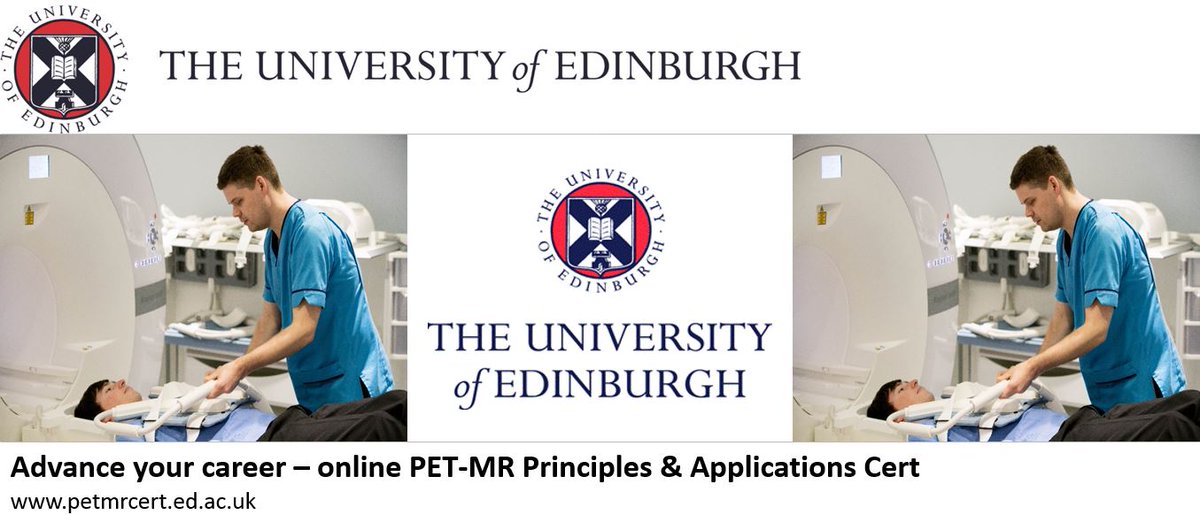 EdinUniNeuroImg's tweet photo. Advance your career - study online whilst you work. Edinburgh is the UK’s largest online provider of eLearning courses - offering online Masters &amp; courses in medical imaging, #neuroimaging, imaging analysis or #PETMR Principles. https://t.co/mK1cwKyY97 #studyonline @ESHI_Society https://t.co/5hnjL8Xwx4