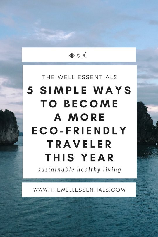 well_essentials's tweet image. Love to travel but worry about the environmental impact it may leave behind? Check out these 5 simple ways to become a more eco-friendly traveler today bit.ly/2ChkLTp