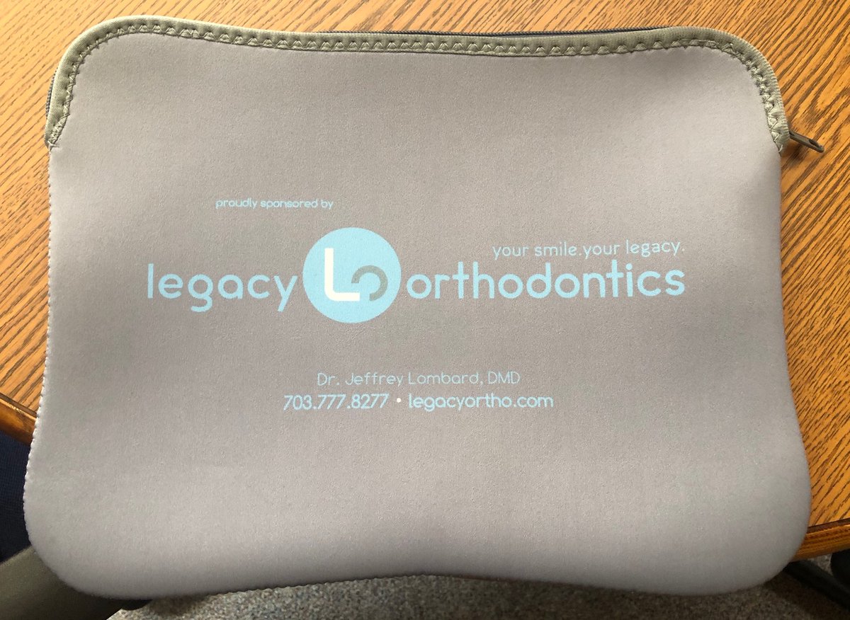 JosephGuinther's tweet photo. Legacy Orthodontics sponsored our 1,200 ChromeBook covers. Thank you Legacy for your ongoing support to our school &amp; children.⁦ @Smarts_Mill⁩ https://t.co/PSsmfpZgsx