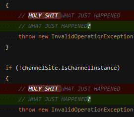 Nick_Craver's tweet image. Some of the sanitization PRs are fun reads: