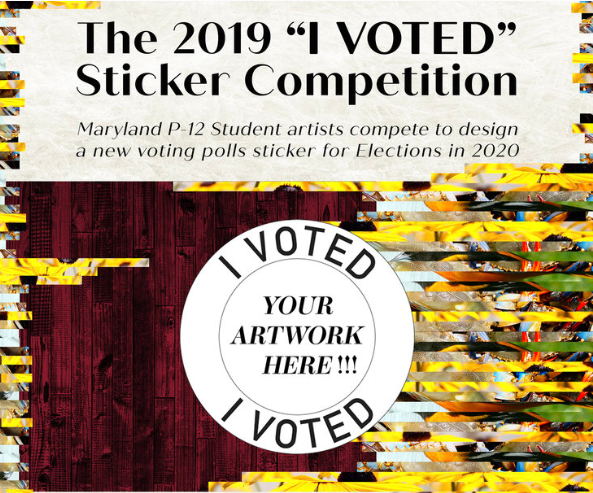 HarfordVotes's tweet photo. Calling all art teachers and students!
We're looking for the creator of our next I-Voted sticker!

Prizes for you and your school if you win! We know our #HarfordStudents are the best, lets show 'em!

Enter here: https://t.co/RcuFkXWDm1 https://t.co/hup07iisJA