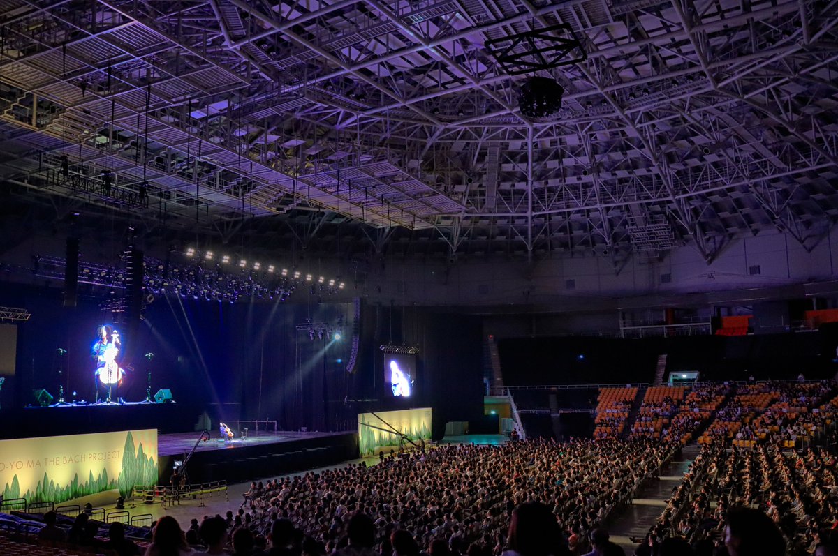 YoYo_Ma's tweet photo. #Bach in #Seoul: How can dreaming together build a more connected future? #cultureconnectsus at KPSO Dome. 

Photos: Yoong Jang https://t.co/Xs5n9Fsv9Y