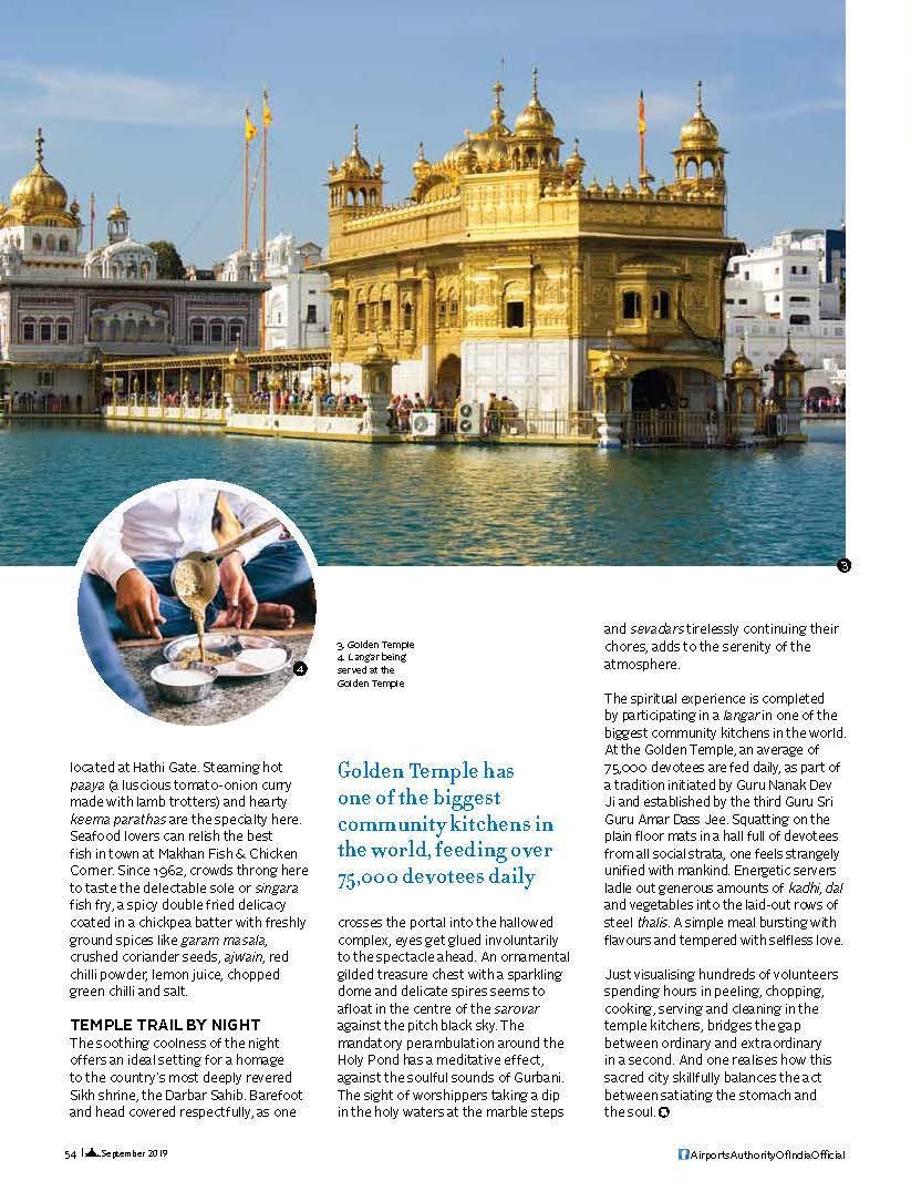 100cobbledroads's tweet photo. #TravelWriter #BylineArticle #PublishedElsewhere #BeyondTheBlog
My Amritsar article titled "Dhaba hop by day, temple trail by night" has been published in the Sept issue of Airports India magazine. Catch a copy when you take your next flight from any domestic airport. https://t.co/J0TqzbKeh8