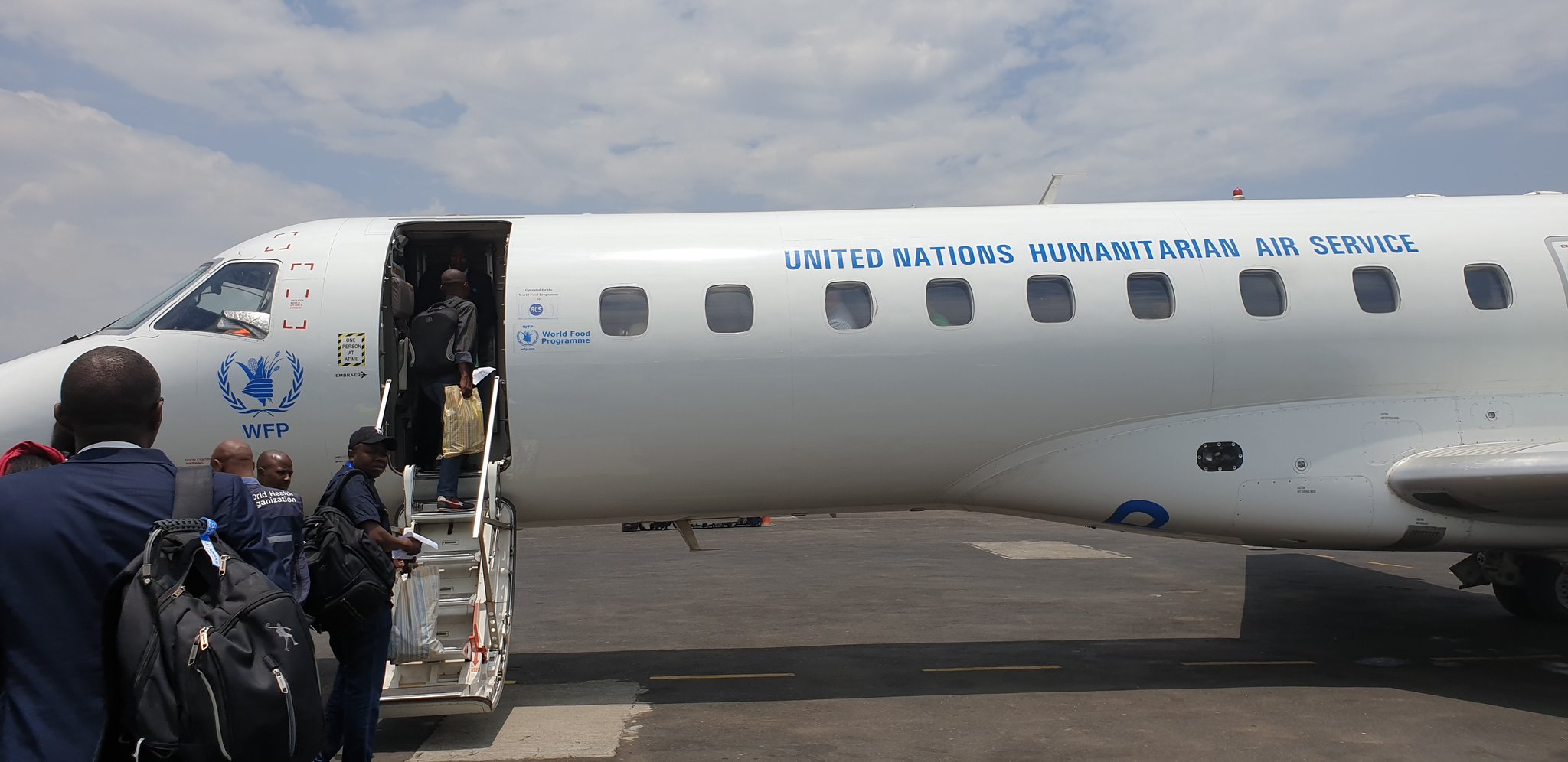 OCHA DRC on Twitter "In today's flight from Goma there were OCHA+WFP