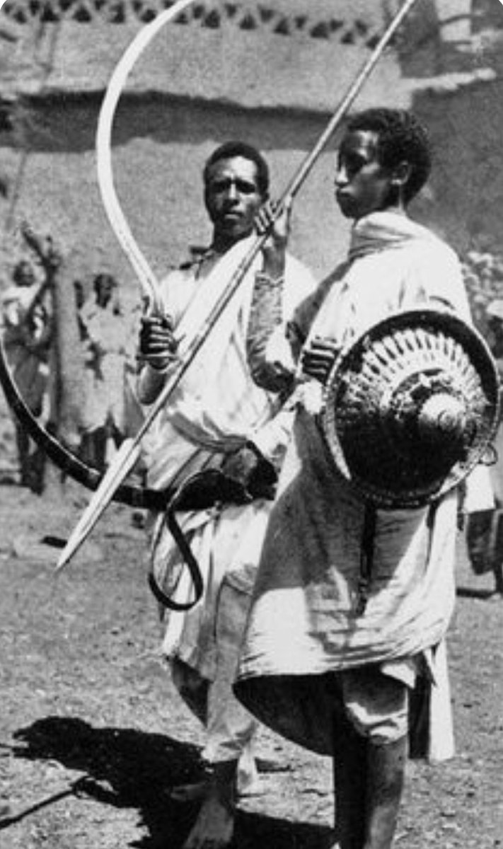 "Presence of large numbers of fierce wild animals, slave traders from the coast who frequently raided highlands & kidnapped children/sheperds caused great anxiety. To tackle this, they agreed to cooperate on defence. Each village elected guards, called Leiti Deretom."  #Eritrea