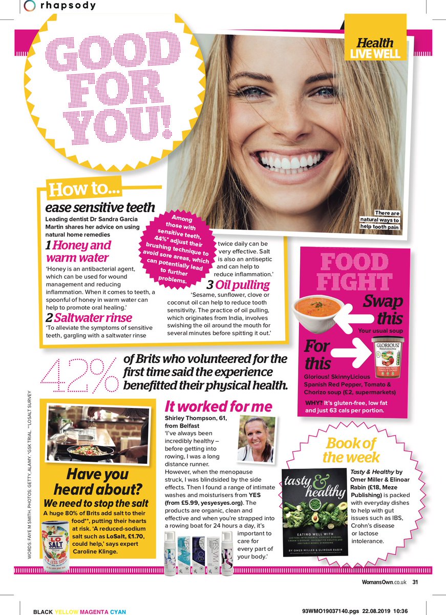 ShirlsRow's tweet image. Nice to get a  little mention in @WomansOwn .