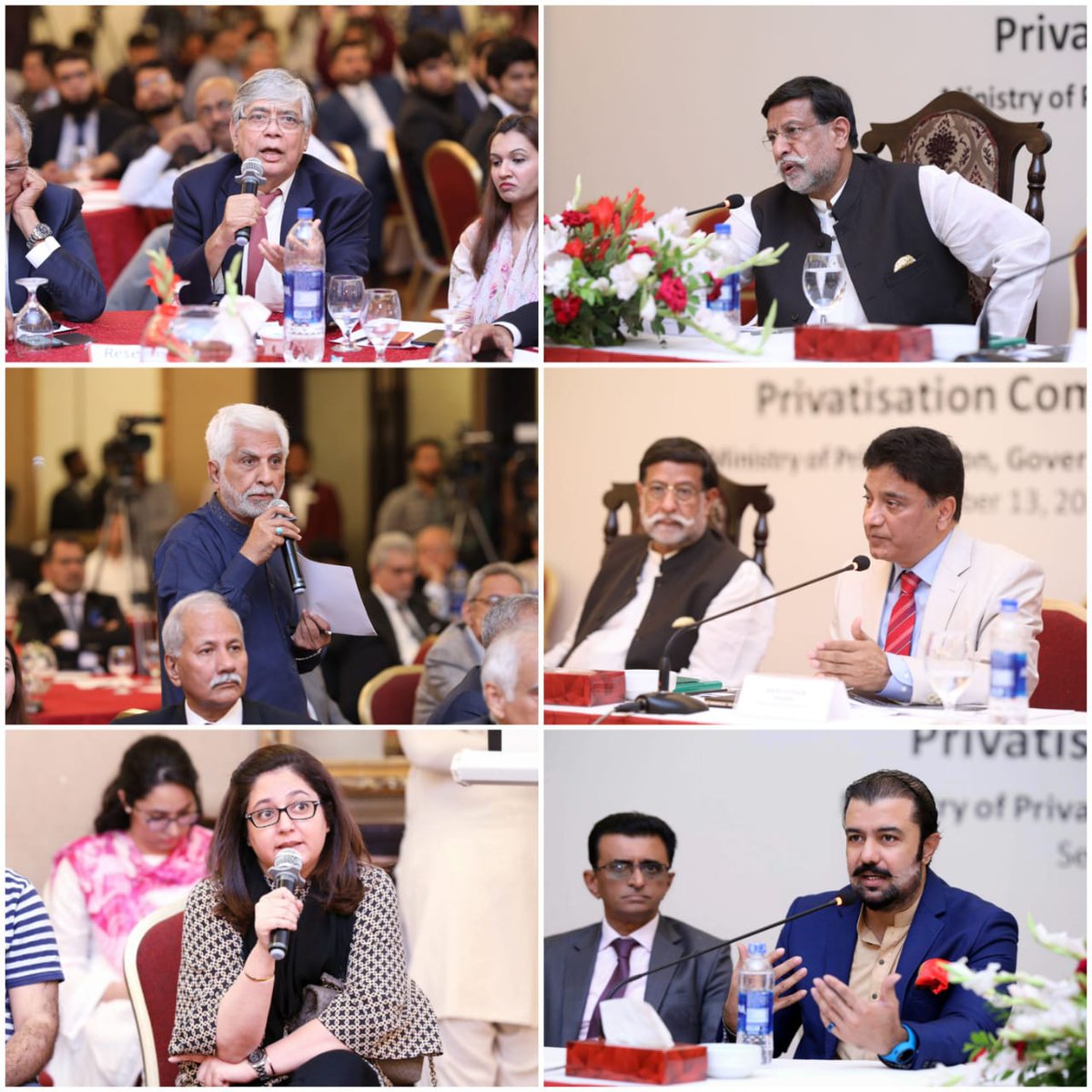 PrivComPakistan's tweet photo. #Karachi's event #PrivatisationProgram “Prospects & Opportunities”. We thank all for the overwhelming response, immense support & valuable feedback https://t.co/n0BZb66HKb