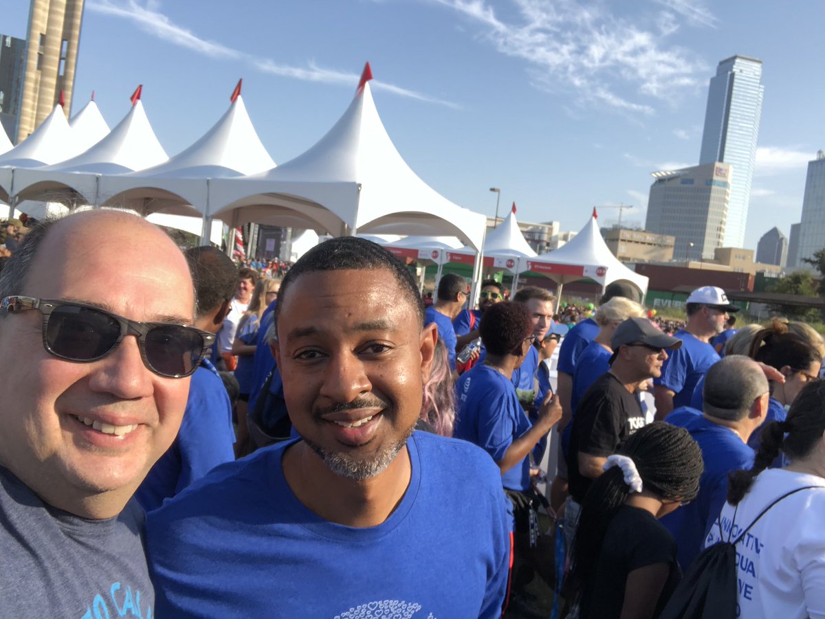 MarkoPo53788884's tweet photo. Completed my Dallas / Erg conference trip with a 3.2 mile Heart walk for and farewells for all my friends and family awesome time! #GarciaBeProud #HACEMOS #ATTECG19 https://t.co/pJjFkTYTZg