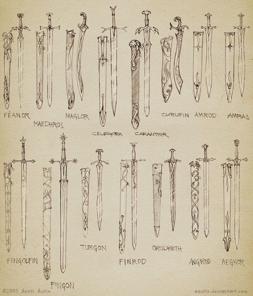 Earth Sword Drawing