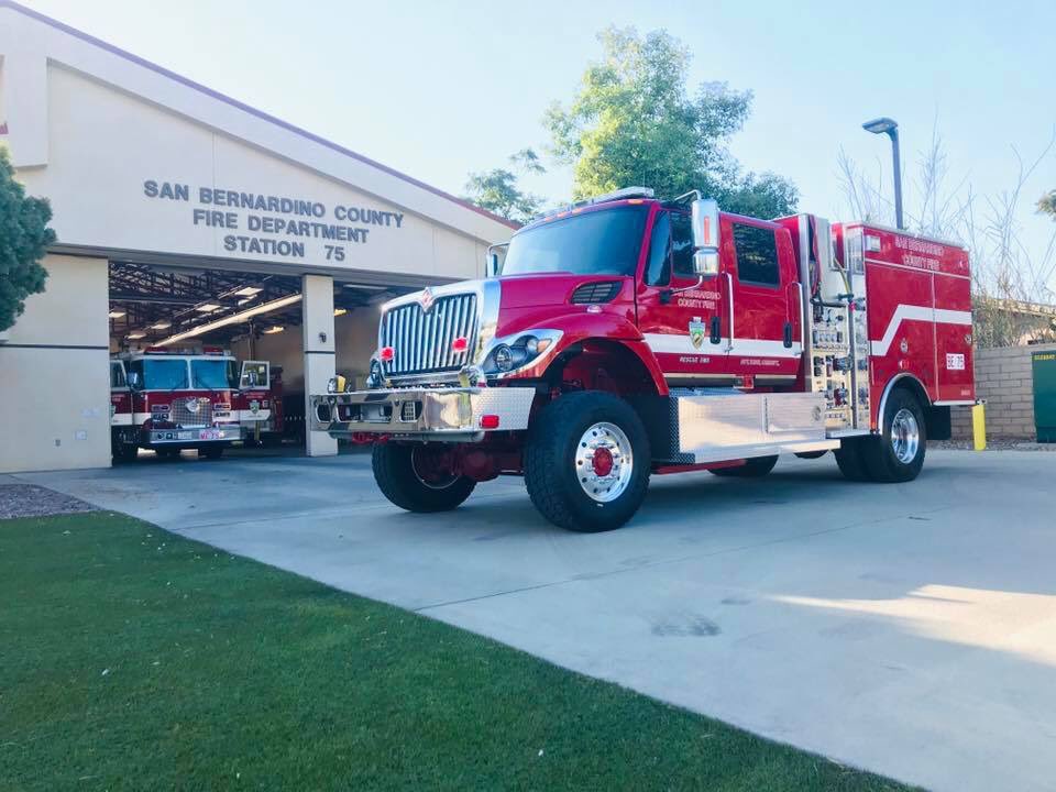 Four New Brush Engines – San Bernardino County Fire Protection District