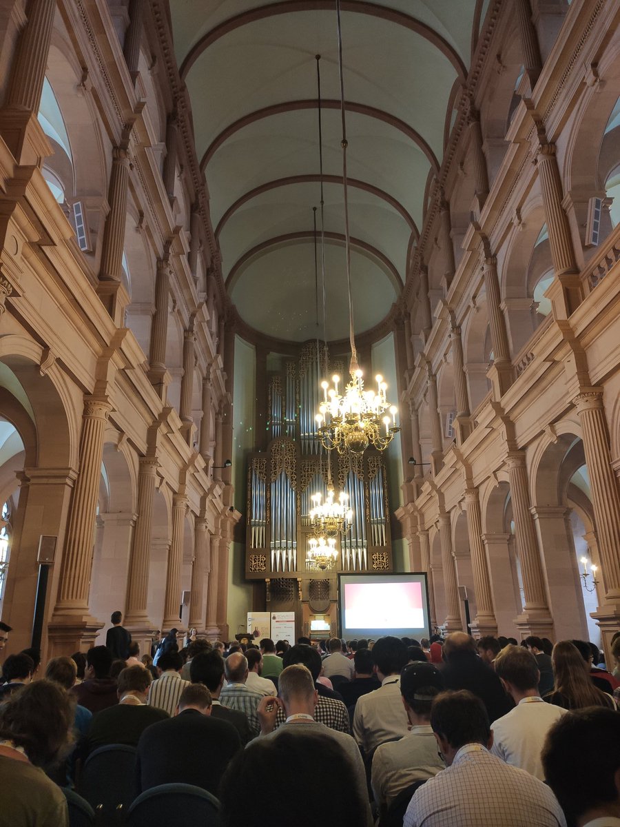European Conference on Machine Learning - Opening ceremony 
After my presentation, I can enjoy the rest of the conference now ;) #ecmlpkdd2019 #PhDForum #phdlife