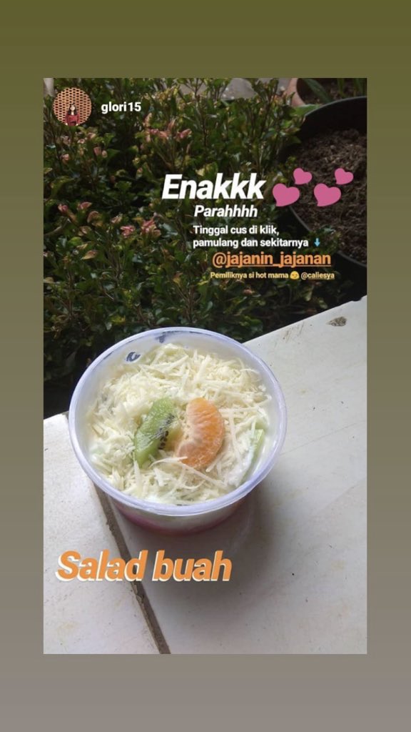 #saladbuahpamulang 
Order whatsapp yaaa 081296636294 ❤️