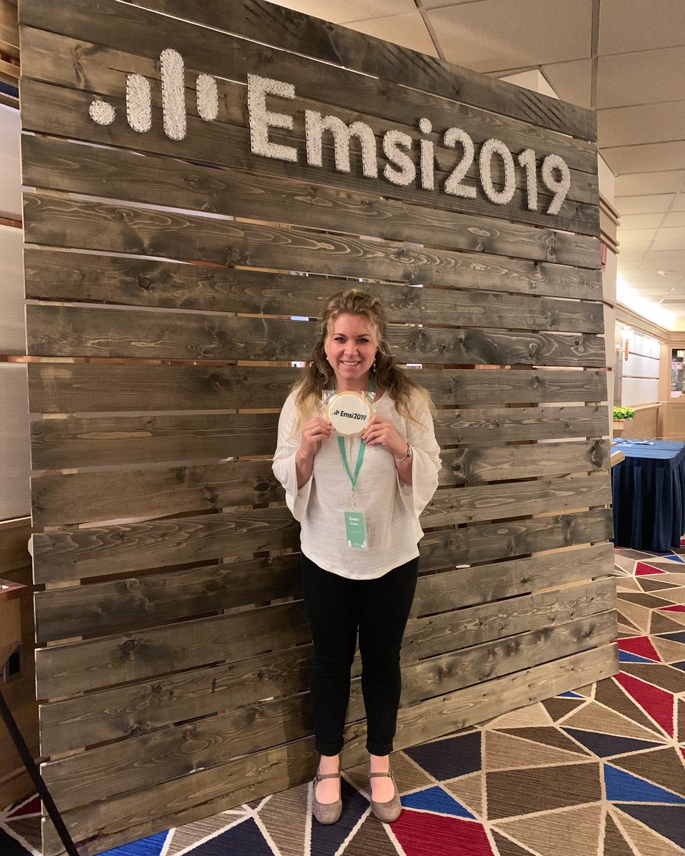 Cookies as big as your face? Absolutely. Welcome to #Emsi2019!