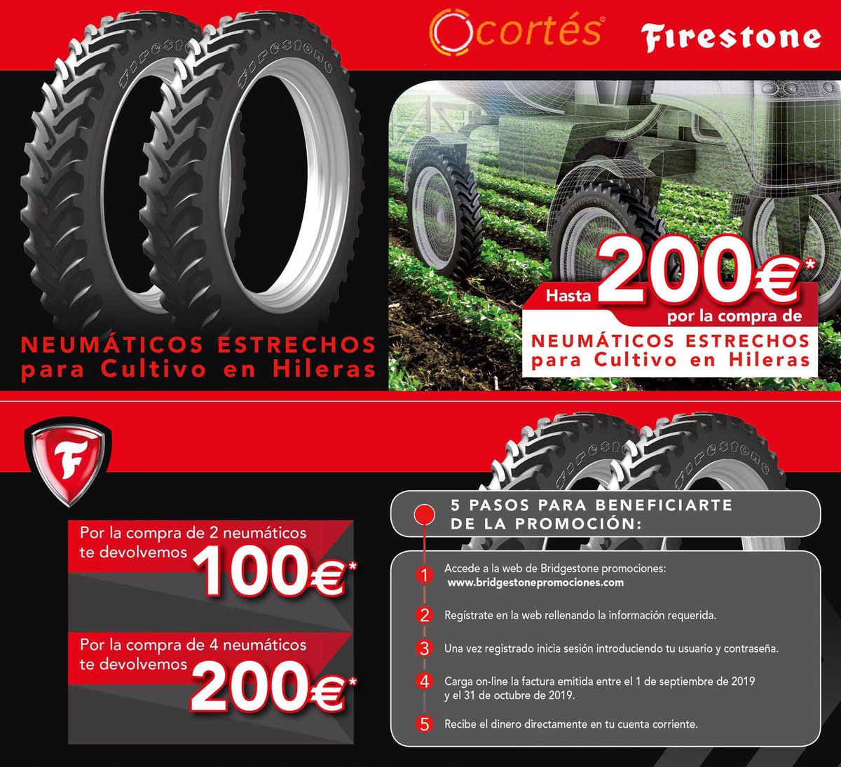 servicioscortes's tweet photo. Buenos días
Aquí os dejamos nuestras promociones para vehículos agrícolas con todas las ventajas de las mejores marcas a los mejores precios
Que paséis un feliz lunes !!
.
#servicioscortés #sanjosédelarinconada #firstop #vehiculosagricolas https://t.co/kQVkAEnKJX