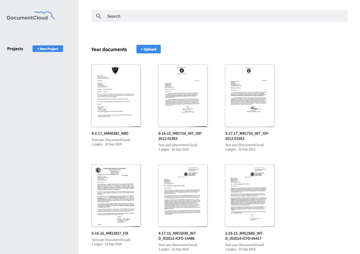 documentcloud's tweet photo. We’ve still got some more work to do before opening our beta, but at #ONA19 we showed off the first look at the revamped DocumentCloud: https://t.co/FWzGvKx2cn https://t.co/WplHh6h0Qi